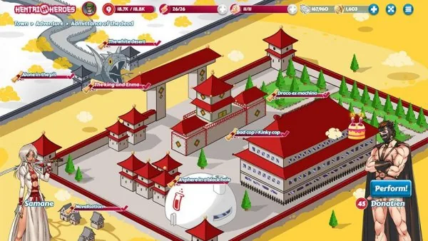 Hentai Heroes скриншот 5