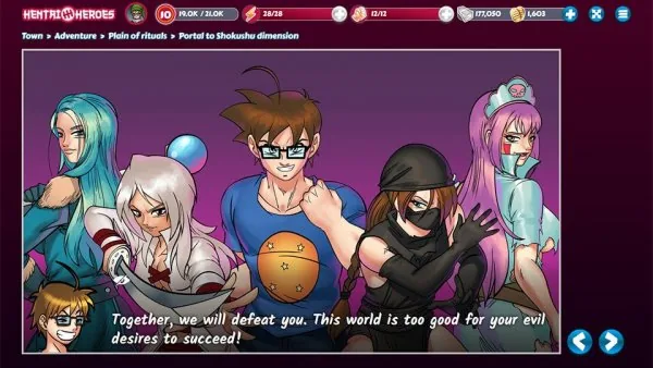 Hentai Heroes скриншот 6