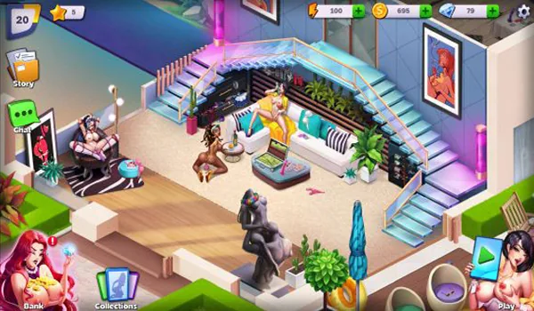 Horny Villa скриншот 2