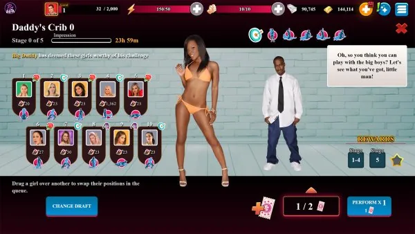 Pornstar Harem скриншот 5